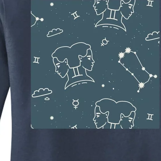 Gemini Zodiac Astrology Women's Pullover Hoodie