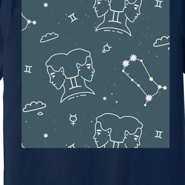 Gemini Zodiac Astrology Premium T-Shirt