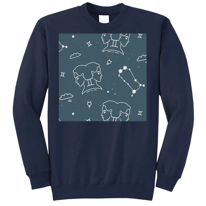 Gemini Zodiac Astrology Tall Sweatshirt