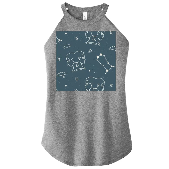 Gemini Zodiac Astrology Women’s Perfect Tri Rocker Tank