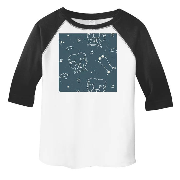 Gemini Zodiac Astrology Toddler Fine Jersey T-Shirt