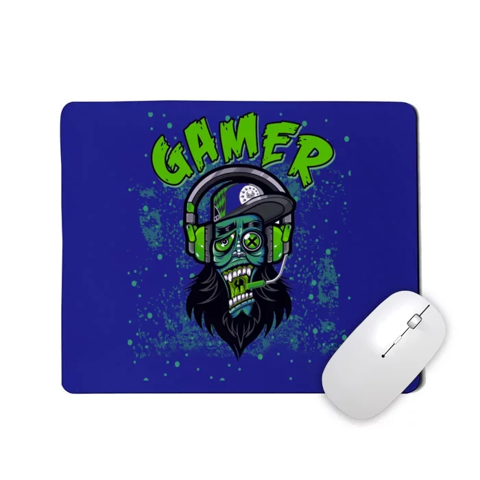 Gamer Zombie Cranky Teens Game Mode On Meaningful Gift Mousepad