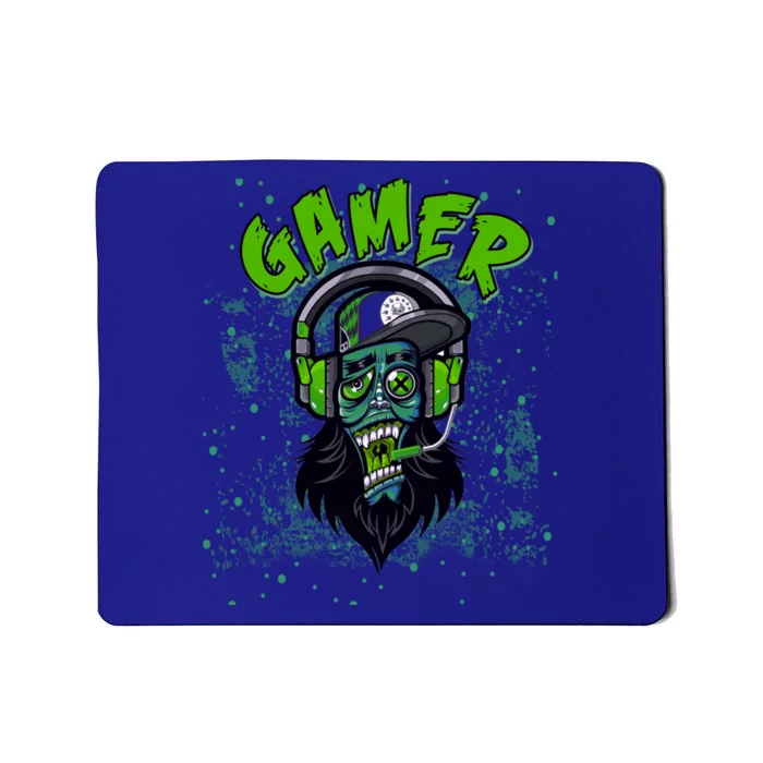 Gamer Zombie Cranky Teens Game Mode On Meaningful Gift Mousepad