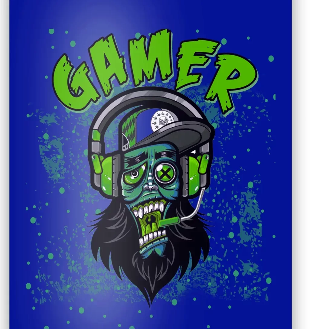 Gamer Zombie Cranky Teens Game Mode On Meaningful Gift Poster