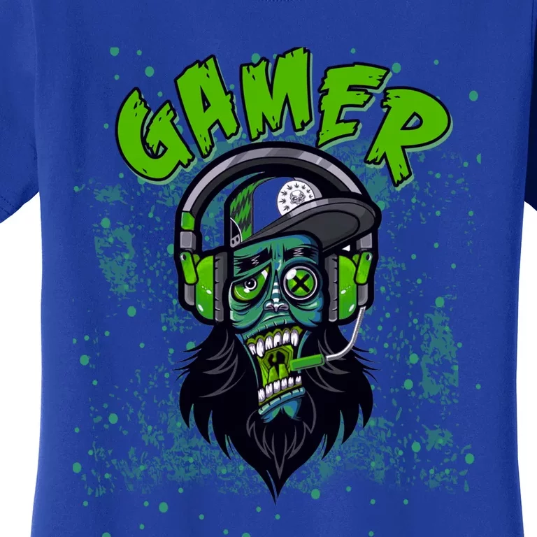 Gamer Zombie Cranky Teens Game Mode On Meaningful Gift Women's T-Shirt