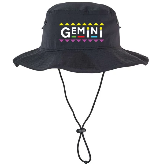 Gemini Zodiac Design 90s Style Legacy Cool Fit Booney Bucket Hat