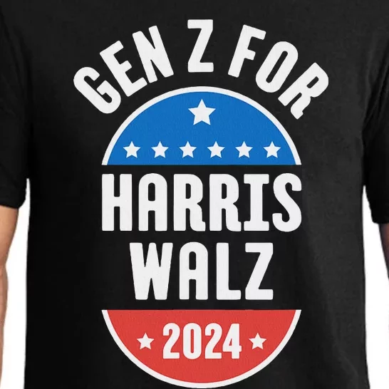 Gen Z For Harris Walz 2024 Pajama Set