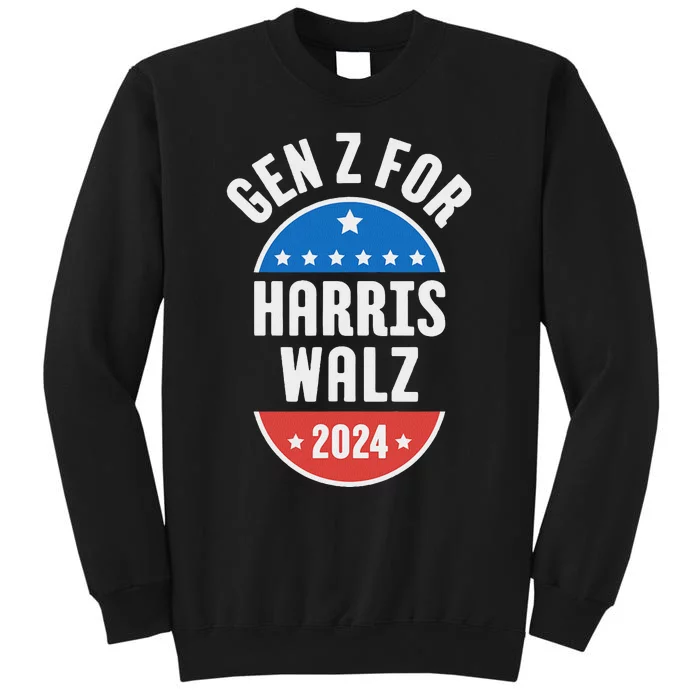 Gen Z For Harris Walz 2024 Tall Sweatshirt