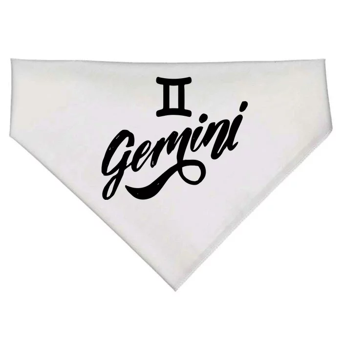 Gemini Zodiac Funny USA-Made Doggie Bandana