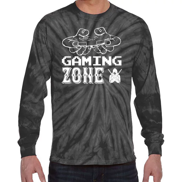 Gaming Zone Tie-Dye Long Sleeve Shirt