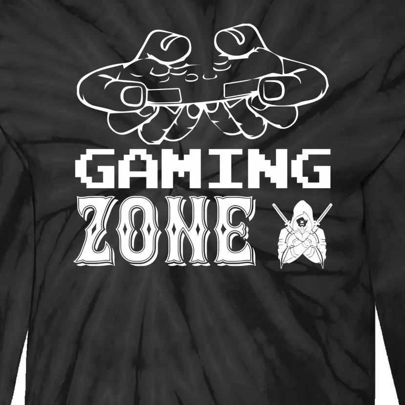 Gaming Zone Tie-Dye Long Sleeve Shirt