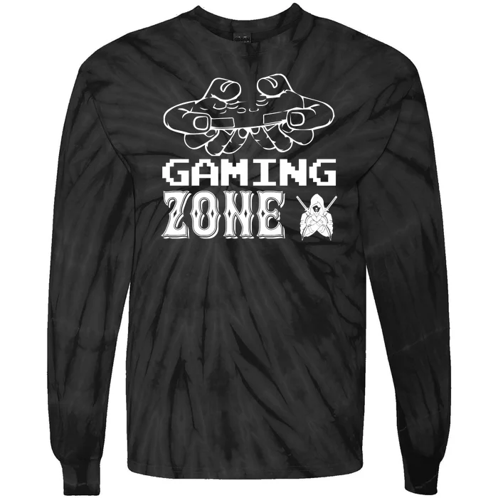 Gaming Zone Tie-Dye Long Sleeve Shirt