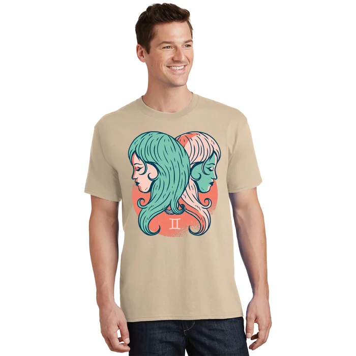 Gemini Zodiac Girl 1 T-Shirt