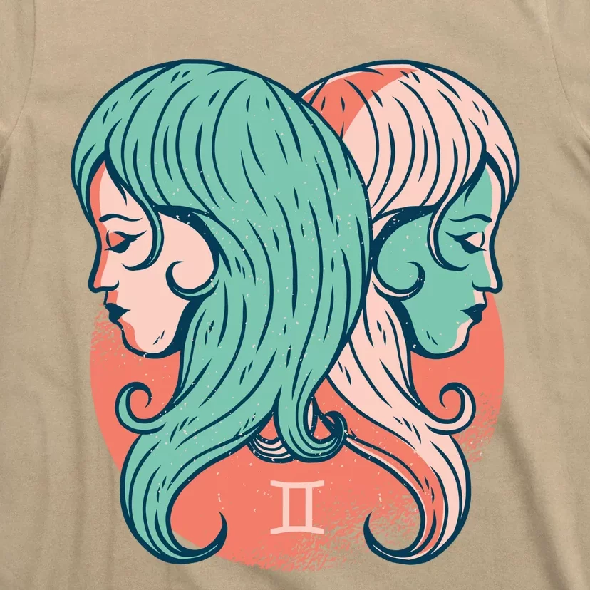 Gemini Zodiac Girl 1 T-Shirt