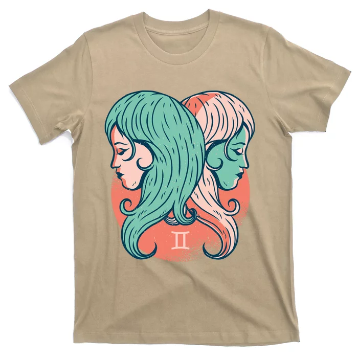 Gemini Zodiac Girl 1 T-Shirt