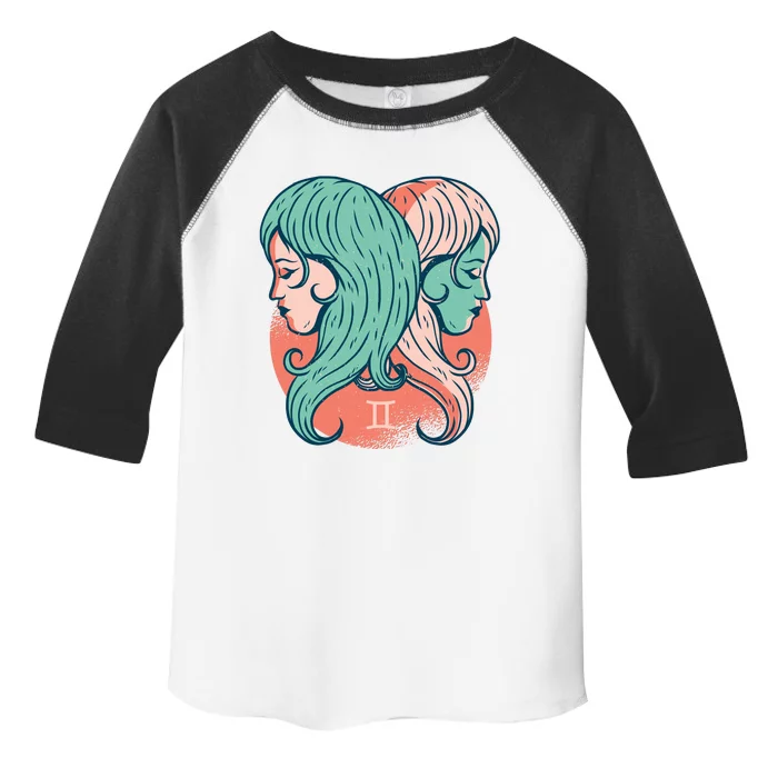 Gemini Zodiac Girl 1 Toddler Fine Jersey T-Shirt