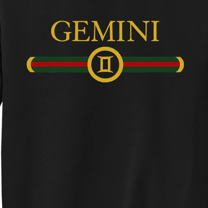 Gemini zodiac june may birthday Graphic art gemini sign Tall Sweatshirt