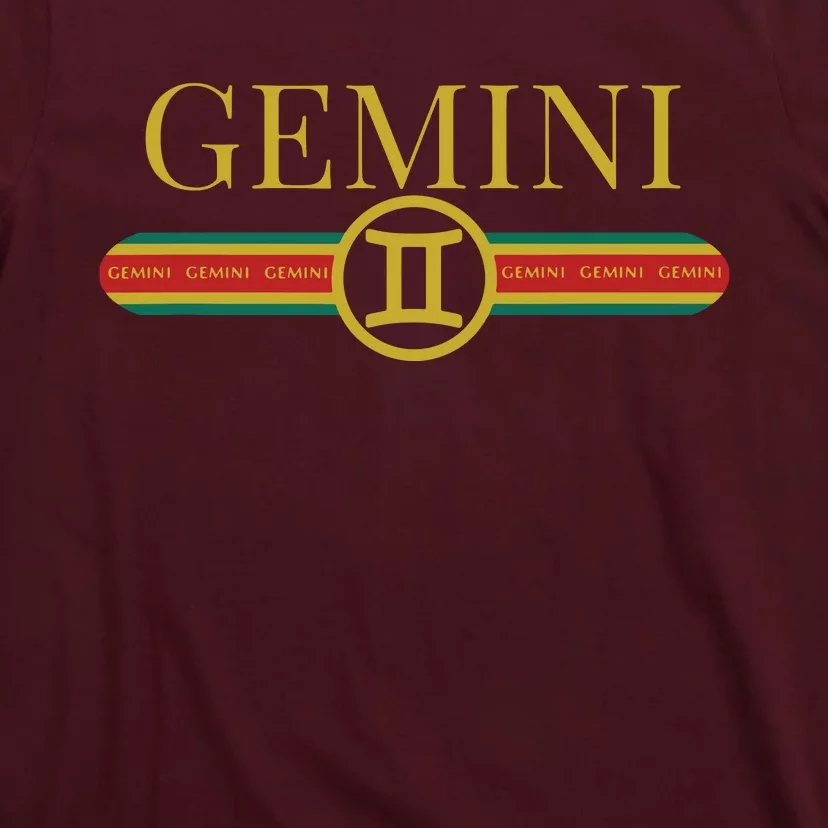 Gemini Zodiac Sign Astrology Horoscope Fashion T-Shirt