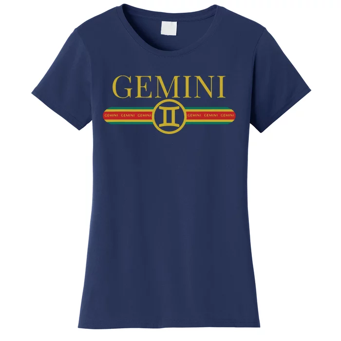 Gemini Zodiac Sign Astrology Horoscope Fashion Women's T-Shirt