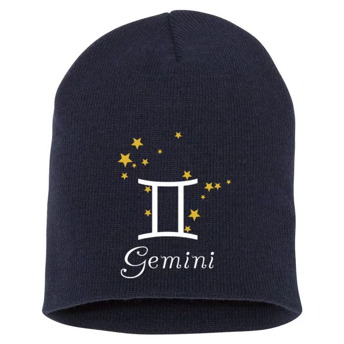 Gemini Zodiac Sign Constellation Stars Astrology Gemini Short Acrylic Beanie