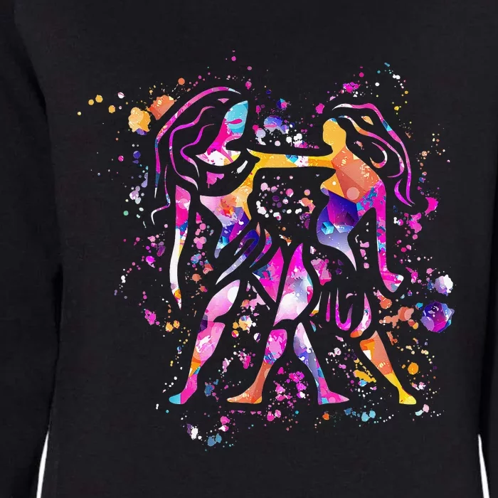 Gemini - Zodiac Sign - Astrology Womens California Wash Sweatshirt