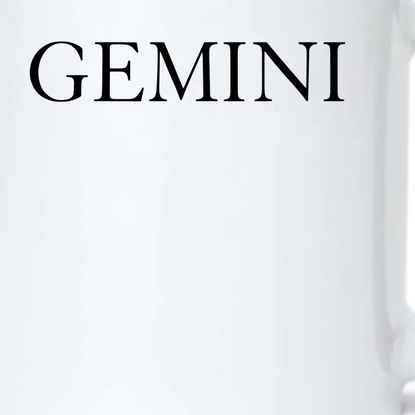 Gemini Zodiac Sign Horoscope Fashion Classic Black Color Changing Mug