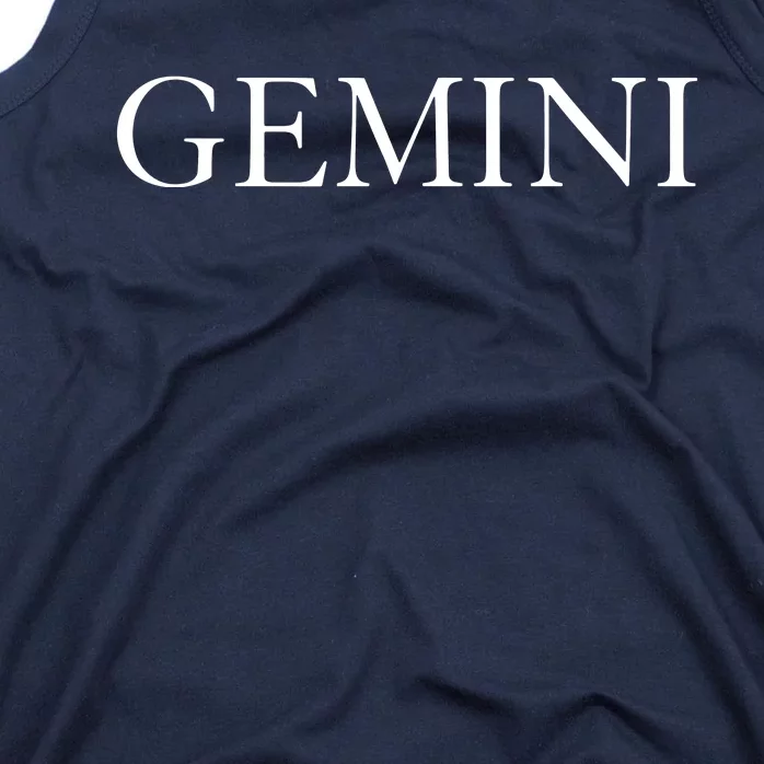 Gemini Zodiac Sign Horoscope Fashion Classic Tank Top