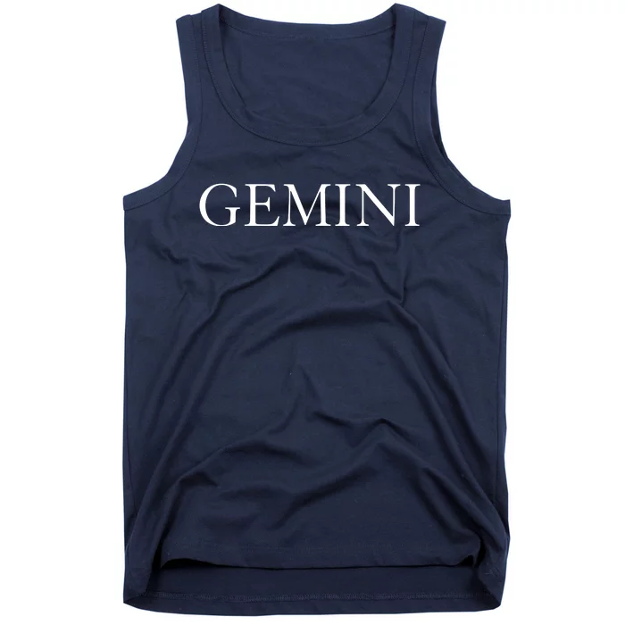 Gemini Zodiac Sign Horoscope Fashion Classic Tank Top