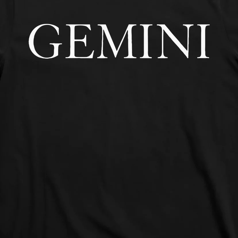 Gemini Zodiac Sign Horoscope Fashion Classic T-Shirt