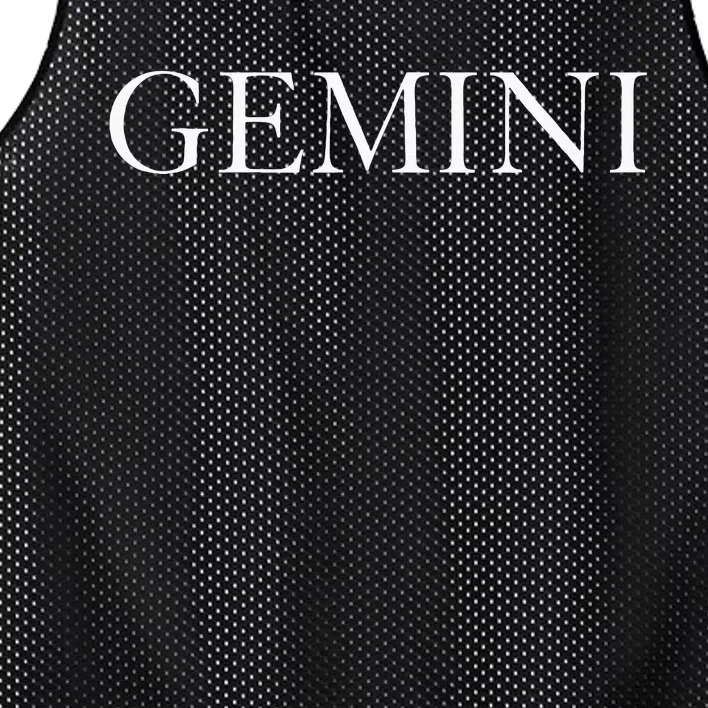 Gemini Zodiac Sign Horoscope Fashion Classic Mesh Reversible Basketball Jersey Tank