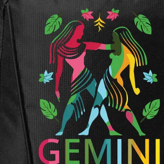 Gemini Zodiac Spring Gemini Birthday City Backpack