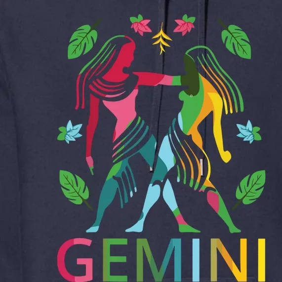 Gemini Zodiac Spring Gemini Birthday Premium Hoodie