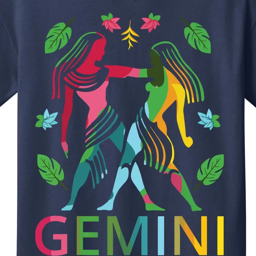 Gemini Zodiac Spring Gemini Birthday Kids T-Shirt