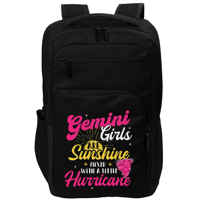 Gemini Zodiac Sign Horoscope Astrology Lover Impact Tech Backpack