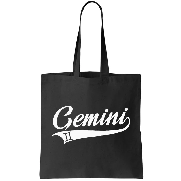 Gemini Zodiac Sign Horoscope Throwback Design Classic Tote Bag