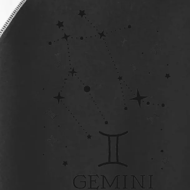 Gemini Zodiac signs Star moon Astrology horoscope Gemini Toddler Fine Jersey T-Shirt