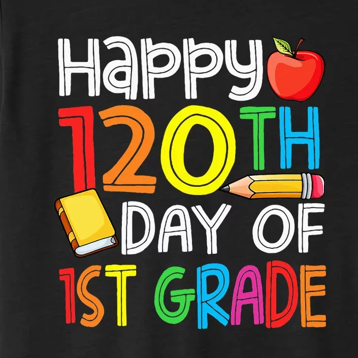 Happy 120 Days 1st Grade ChromaSoft Performance T-Shirt