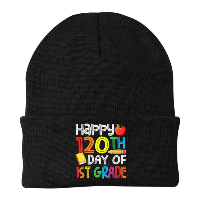 Happy 120 Days 1st Grade Knit Cap Winter Beanie