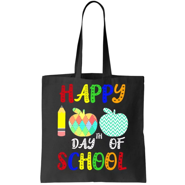 Happy 100th Day Of School Tote Bag