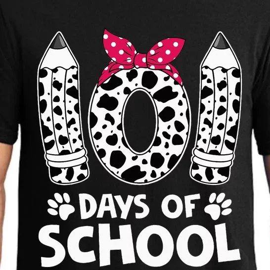 Happy 101 Days Of School Funny Student Teacher Gifts Pajama Set