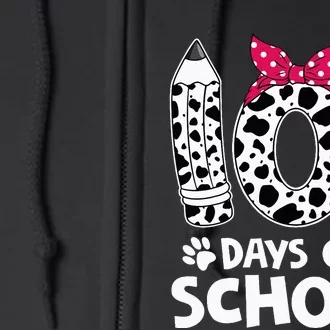 Happy 101 Days Of School Funny Student Teacher Gifts Full Zip Hoodie