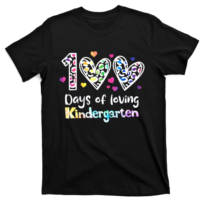 Happy 100th Day Of Kindergarten Teachers 100 Days T-Shirt