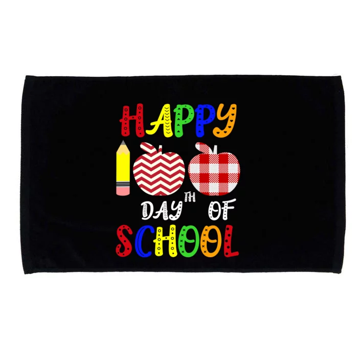 Happy 100th Day Of School Microfiber Hand Towel