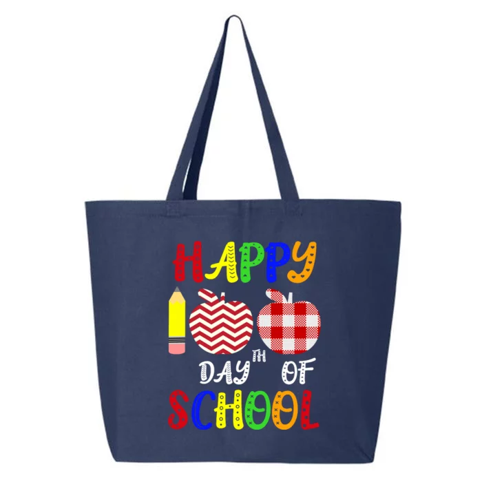 Happy 100th Day Of School 25L Jumbo Tote