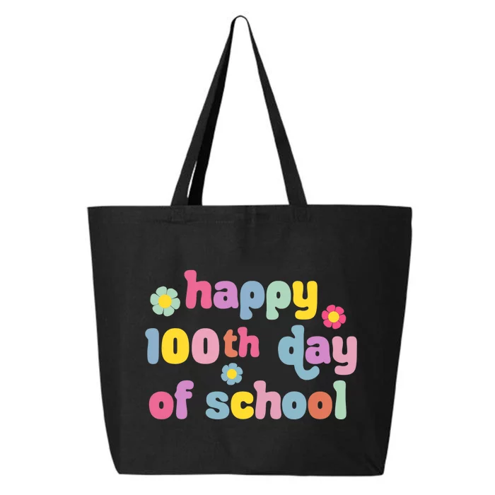 Happy 100th Day Of School Teachers Students 25L Jumbo Tote