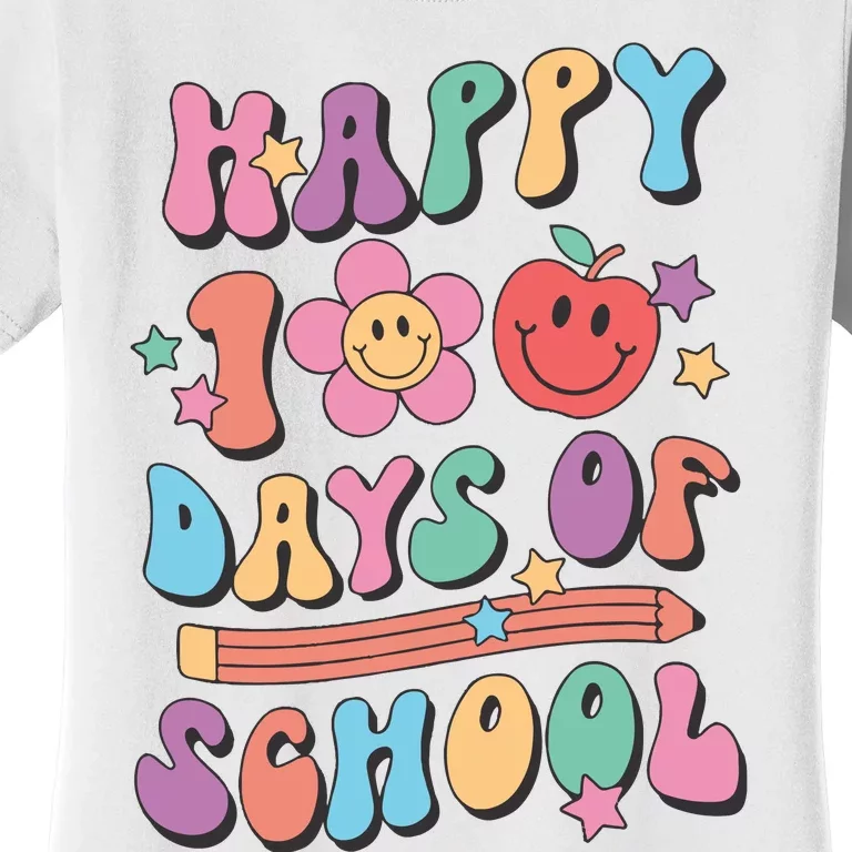 Happy 100 Days Of School Teacher Women's T-Shirt