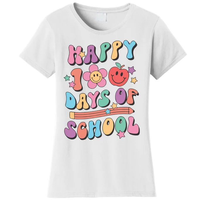 Happy 100 Days Of School Teacher Women's T-Shirt