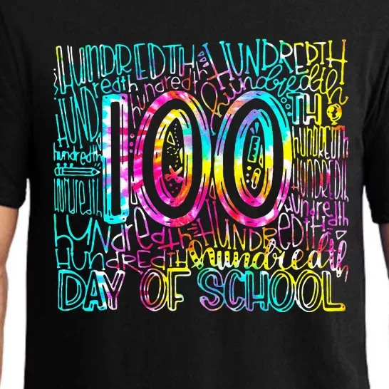 Happy 100th Day Of School Teacher Appreciation Pajama Set