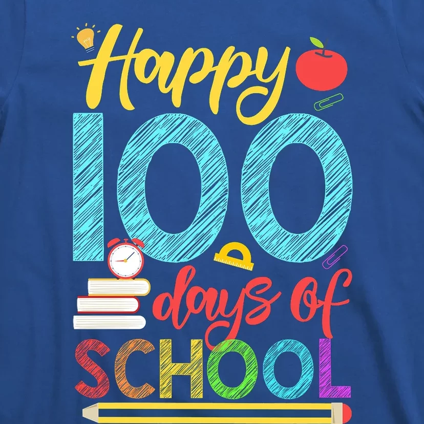 Happy 100 Days Of School For Teacher Or Child T-Shirt