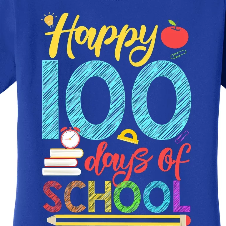 Happy 100 Days Of School For Teacher Or Child Women's T-Shirt